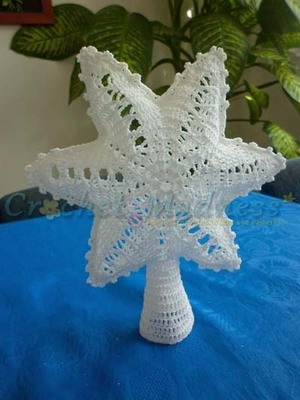 Novogodisnji Snowflake Heklanje Seme Christmas Decoration 29